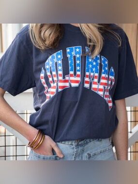 🇺🇸💙🇺🇸 LULU MAC PATRIOTIC TEE